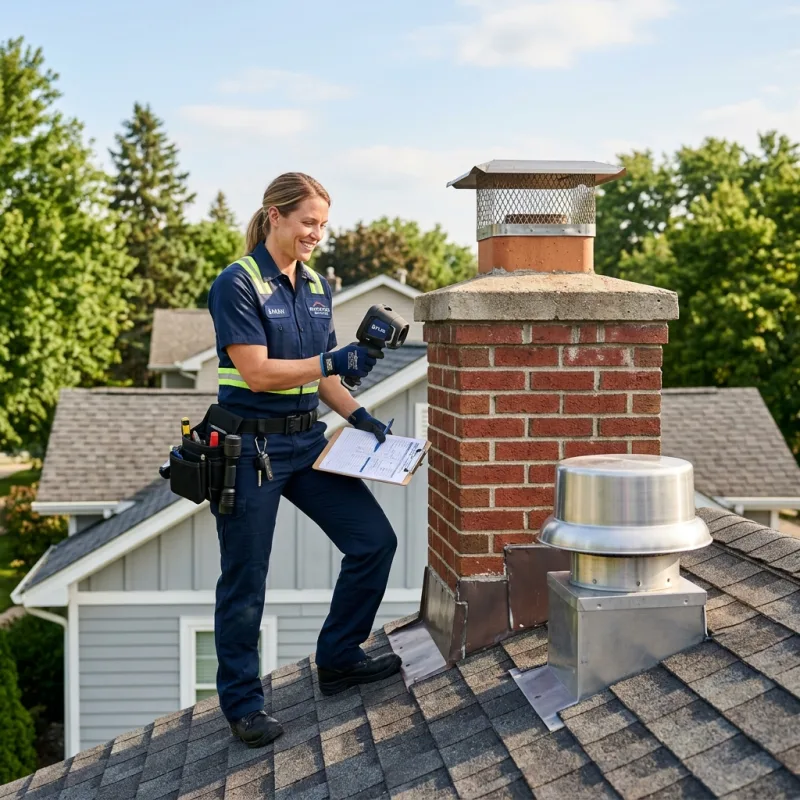 Technician removing a deceased bird from an indoor space in Clifton Hill